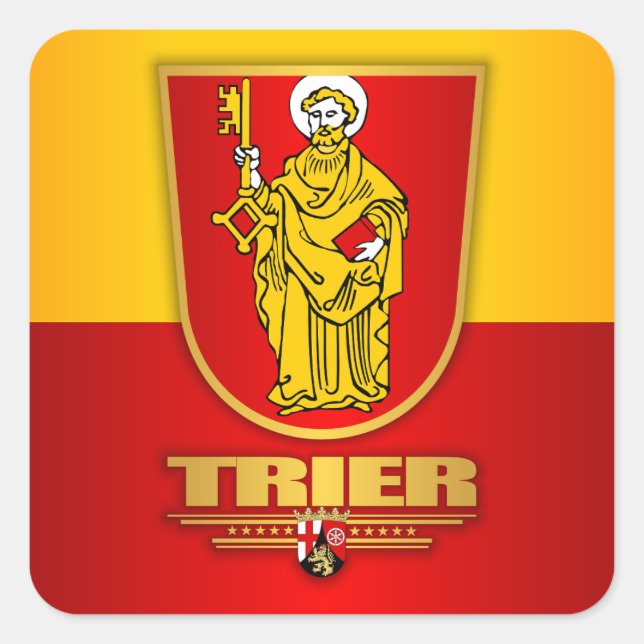 Trier Square Sticker (Front)