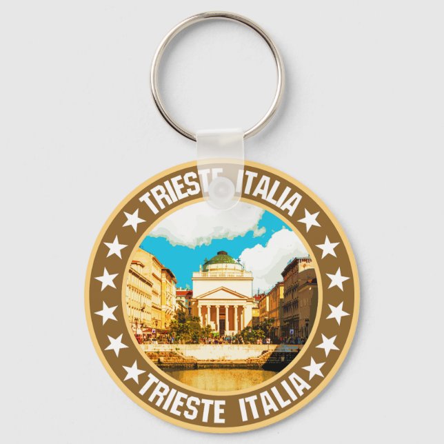 Trieste                                            key ring (Front)