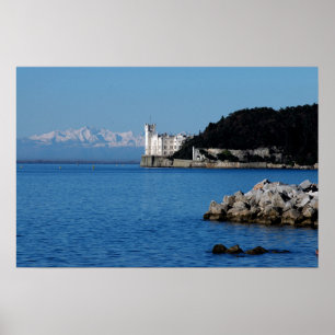trieste miramare poster
