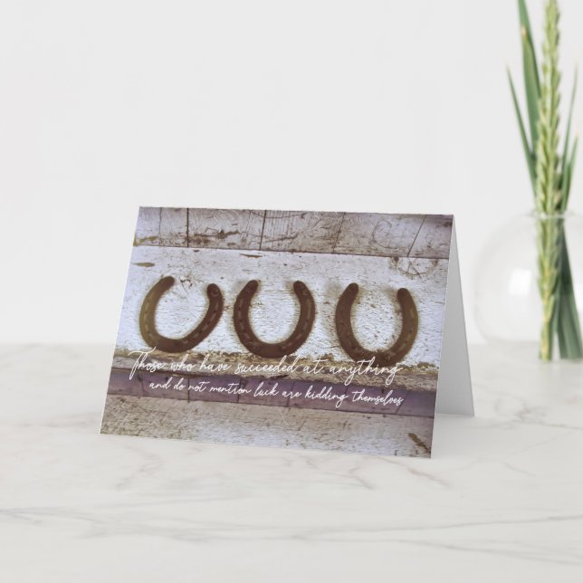 TRIFECTA Greeting Card (Front)