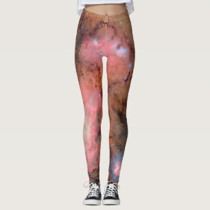 Trifid and Lagoon Nebulae Leggings