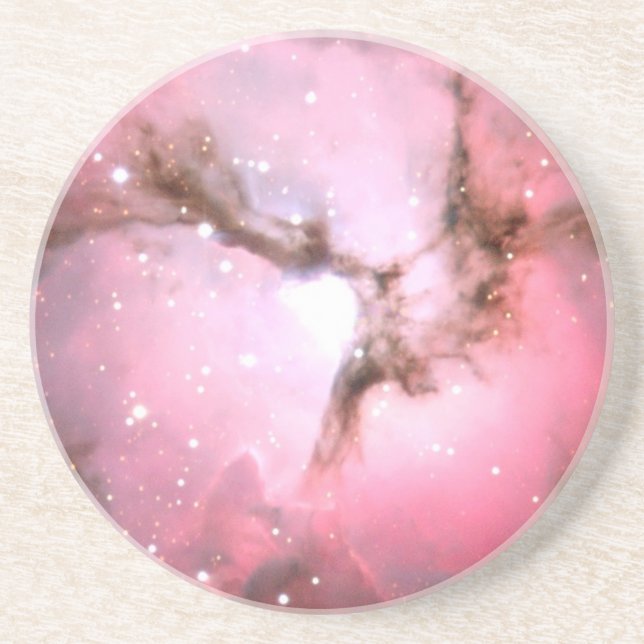 Trifid Nebula in Sagittarius Coaster (Front)