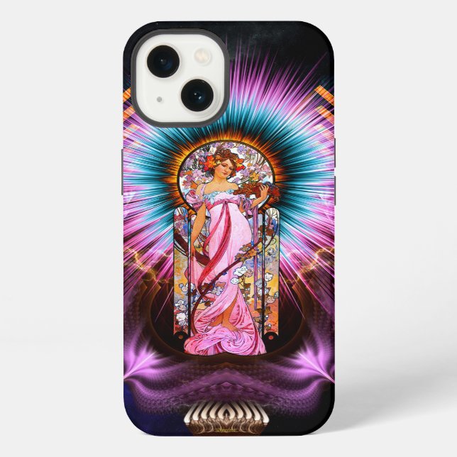 Trifiliate AM iPhone Case (Back)