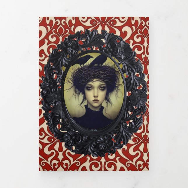 Trifold Halloween Card, version two (Cover)