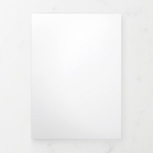 Trifold Letter Fold Announcement
