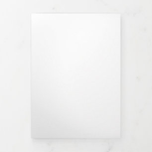 Trifold Letter Fold Announcement