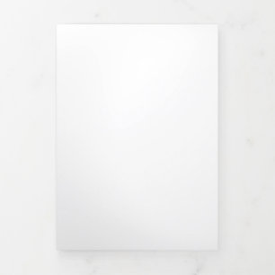 Trifold Letter Fold Card