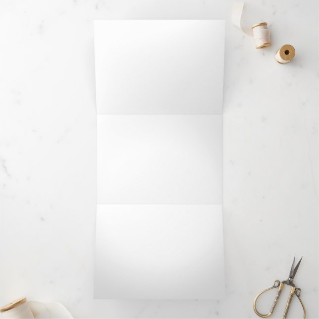Trifold Letter Fold Card (Inside)