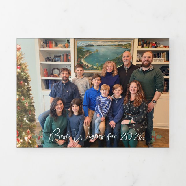 Trifold Letter Fold Invitation (Cover)