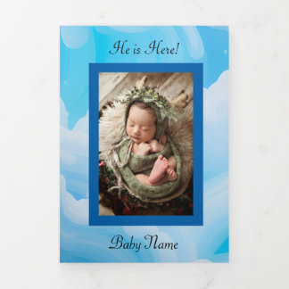 Trifold Letter Fold Invitation