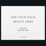 Trifold Wedding Program 8.5x11" Flyer<br><div class="desc">This is PRINT ORDER for Trifold Wedding Program US Letter size ( 3.66"x 8.5" when folded). This is a great options for trifold wedding program,  wedding ceremony   seating arrangement,  or marketing flyers/ brochure printing. 
Replace our images holders with your own designs by click on the Personalise button</div>