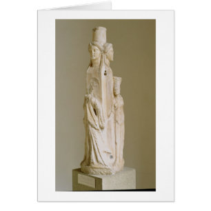 Triform Herm of Hecate, Marble sculpture, Attic pe