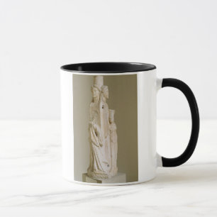 Triform Herm of Hecate, Marble sculpture, Attic pe Mug