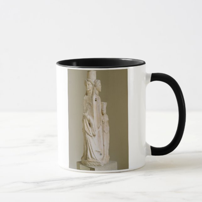 Triform Herm of Hecate, Marble sculpture, Attic pe Mug (Right)