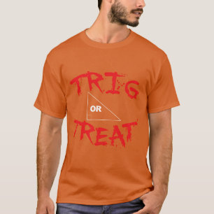 Trig Orreat Halloween Math Pun boy T-Shirt