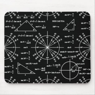 Trig & Triangles Mouse Mat