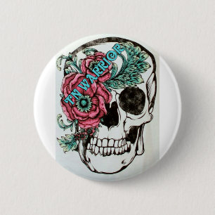 Trigeminal Neuralgia Awareness 6 Cm Round Badge