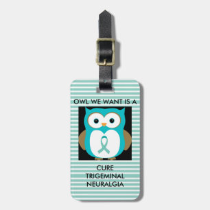 Trigeminal Neuralgia Awareness Luggage Tag