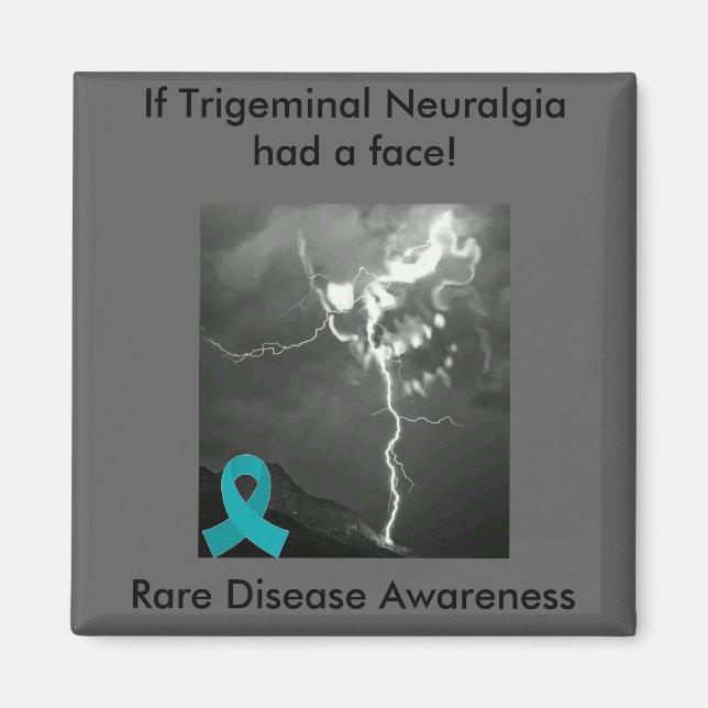 Trigeminal Neuralgia Awareness Magnet (Front)