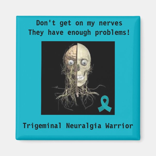 Trigeminal Neuralgia Awareness Magnet (Front)