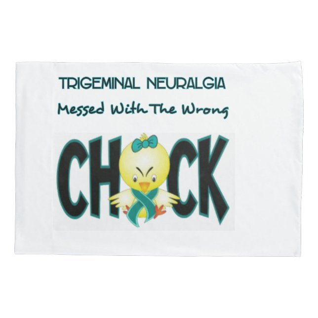 Trigeminal Neuralgia Awareness Pillowcase (Back)