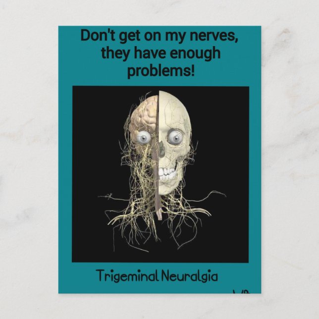 Trigeminal Neuralgia Awareness Postcard (Front)