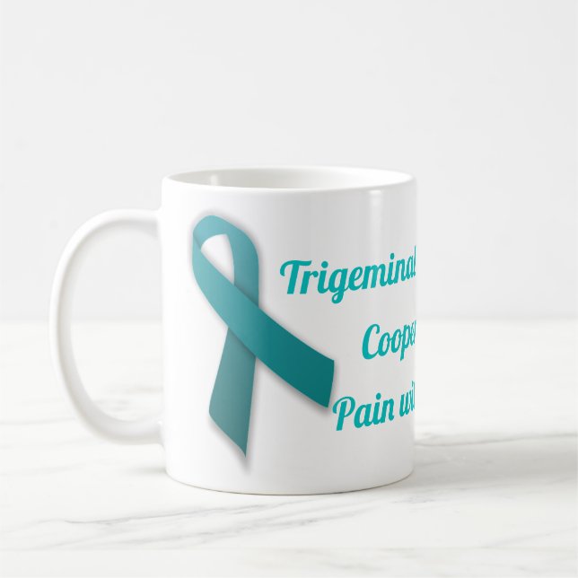 Trigeminal Neuralgia Ribbon Mug (Left)