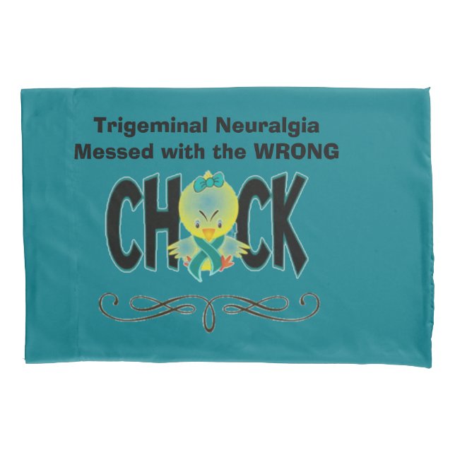 Trigeminal Neuralgia Standard Pillow Case (Front)