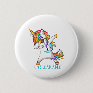 Trigeminal Neuralgia Warrior Unbreakable 6 Cm Round Badge