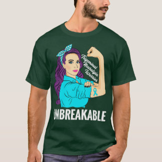Trigeminal Neuralgia Warrior Unbreakable Awareness T-Shirt