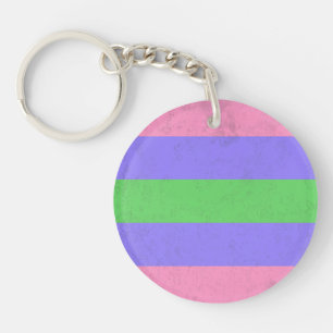 Trigender Key Ring