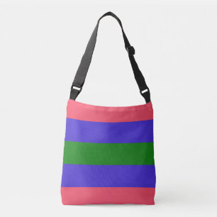 Trigender Pride Flag Crossbody Bag