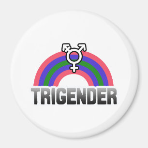 Trigender Pride Magnet