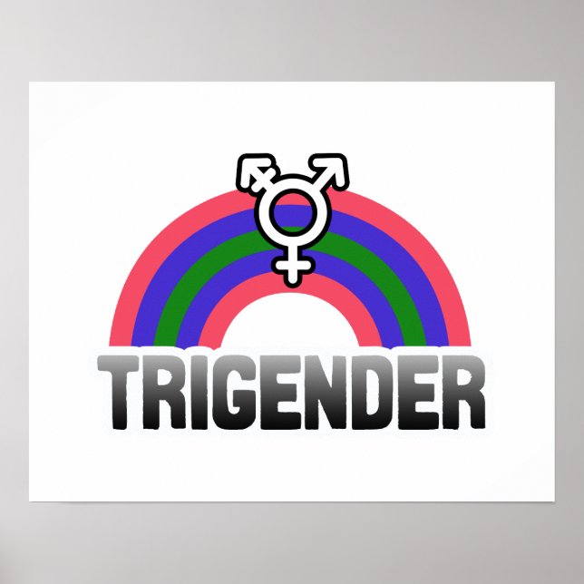 Trigender Pride Poster (Front)