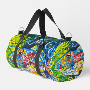 Trigger fish Print Cut Sew Bag