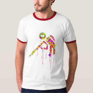 trigger happy Multi-Splat T-Shirt