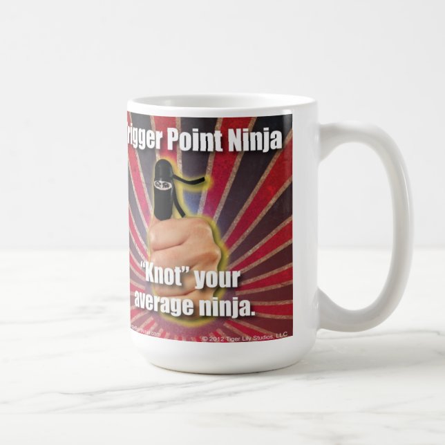 Trigger Point Ninja ® "Knot" Your Average Ninja Coffee Mug (Right)
