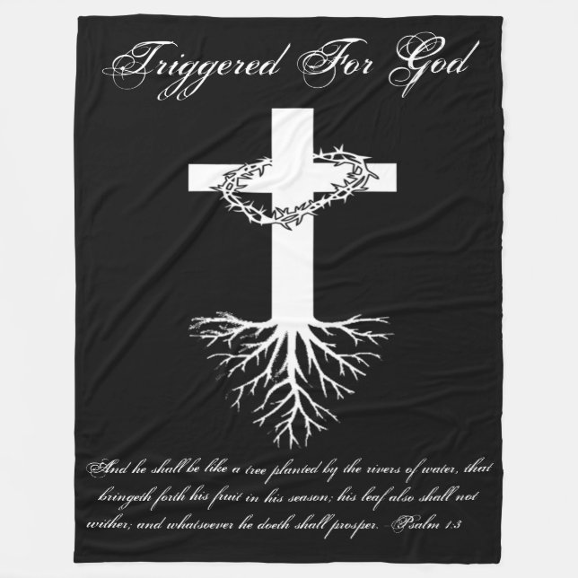 Triggered For God Blanket (Front)