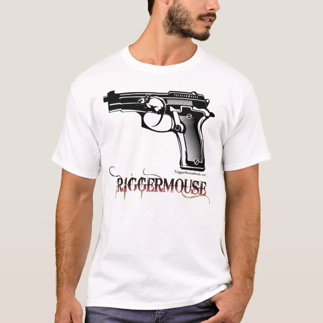 TriggerMouse Pistol Colour T-Shirt (Front)