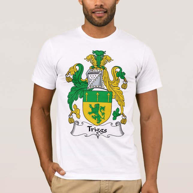Triggs Family Crest T-Shirt (Front)