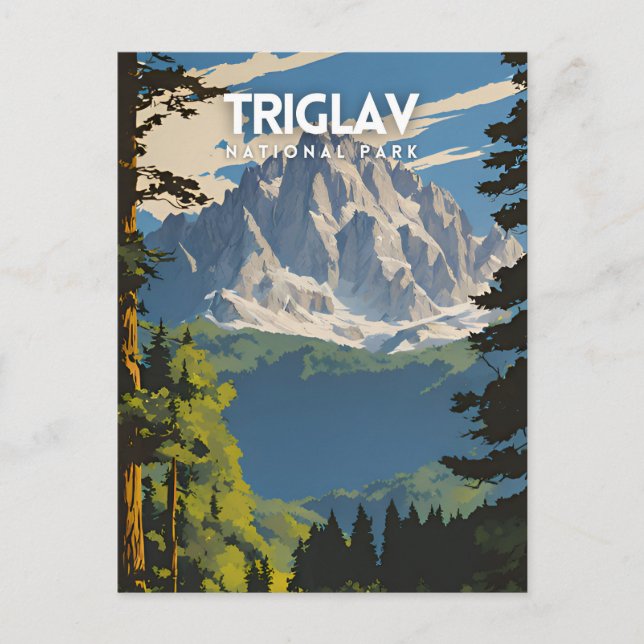 Triglav National Park Postcard (Front)