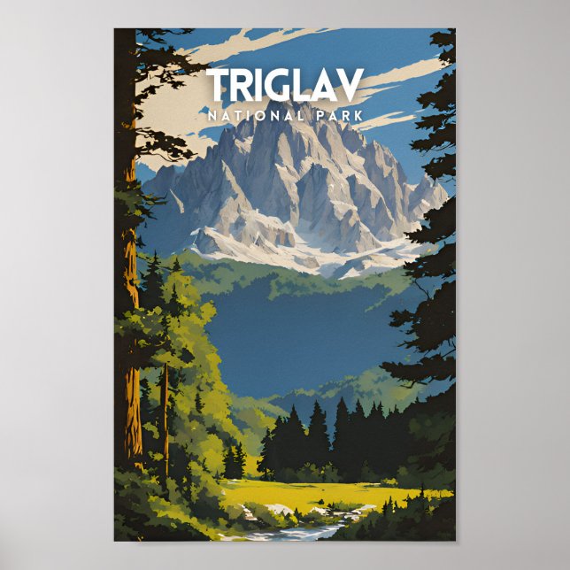 Triglav National Park Poster (Front)