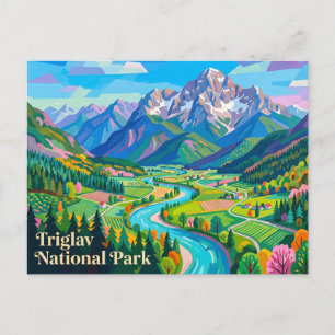Triglav National Park Slovenia Postcard
