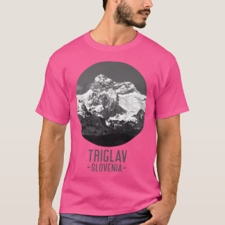 Triglav Slovenia Slovenia Mountain Peak Photograph T-Shirt