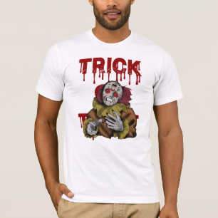 Trik or Treat Scary Clown T-Shirt