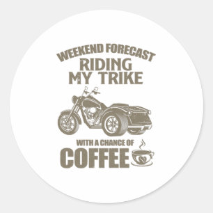 trike classic round sticker