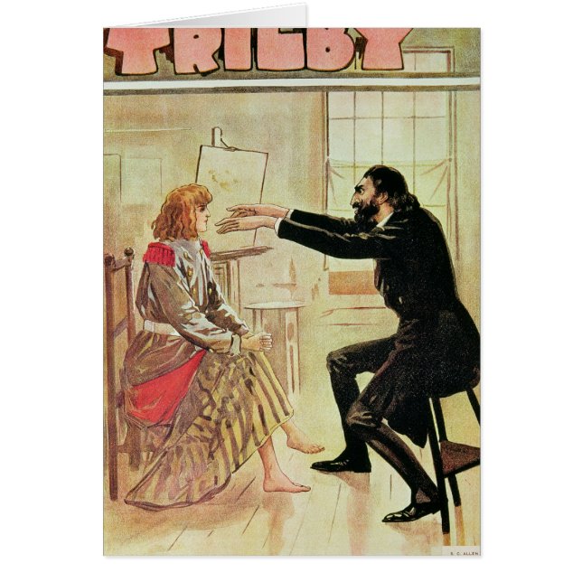 Trilby hypnotised by Svengali (Front)