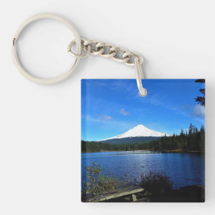Trillium Lake Key Ring