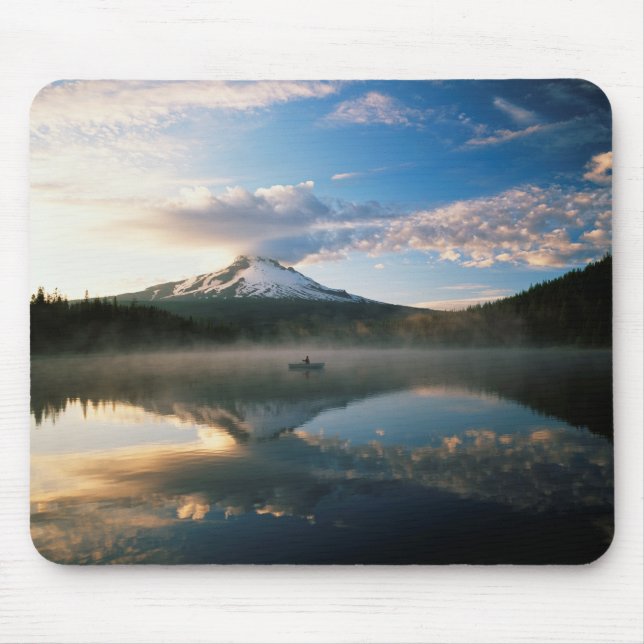 Trillium Lake | Mount Hood National Forest, OR Mouse Mat (Front)