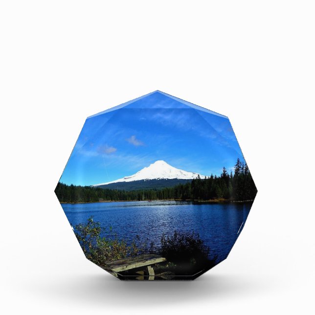 Trillium Lake, OR Photo Block (Front)